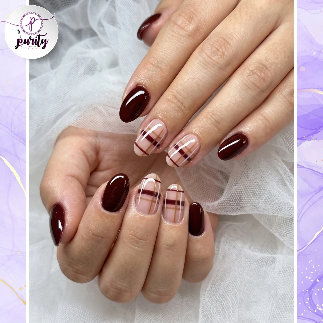 Natural nails art